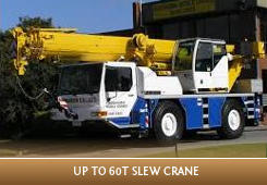 Licence to operate a Slewing Mobile Crane up to 60 tonnes